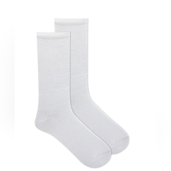 Athletic Works Women's Cushioned Crew Socks, 10-Pack, Sizes 4-10 - Picture 6 of 7